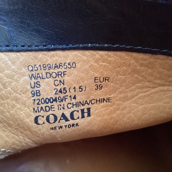 Coach Waldorf Black Bootie - Picture 8 of 9